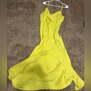 Xl express brand silky material dress.